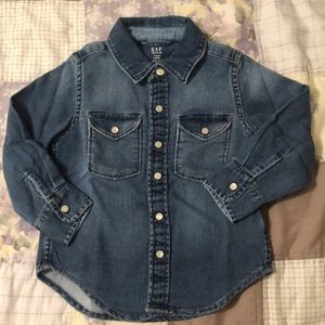Toddler Boy 3T Denim Shirt